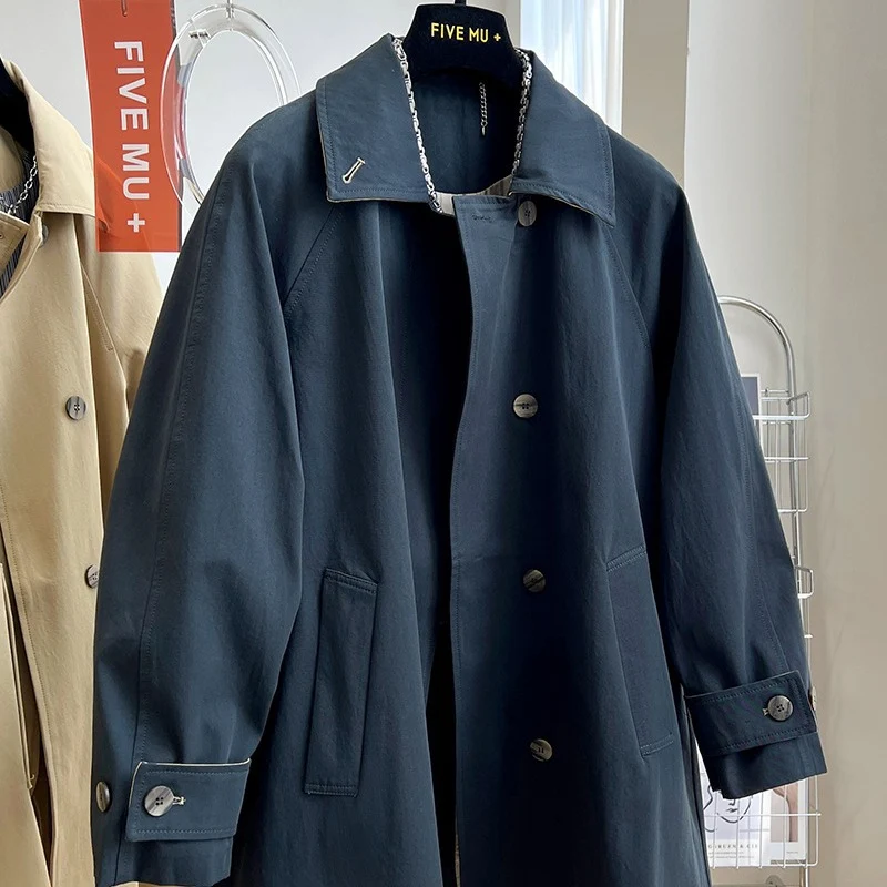 Damen Modischer Übergangsblazer mit Hochkragen Nord Taschen