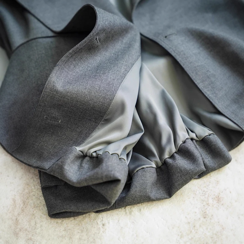 Damen Modischer Trenchcoat mit Taillengürtel Nord Taschen