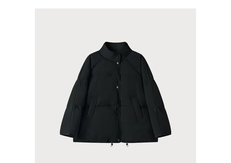 Damen Modische Übergangsjacke mit hoher Kragen Nord Taschen
