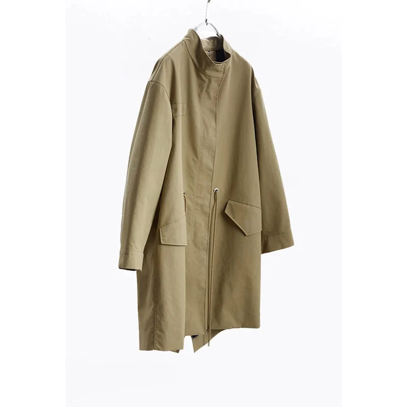 Damen Modische Übergangsjacke mit hohem Kragen Nord Taschen 1789268979