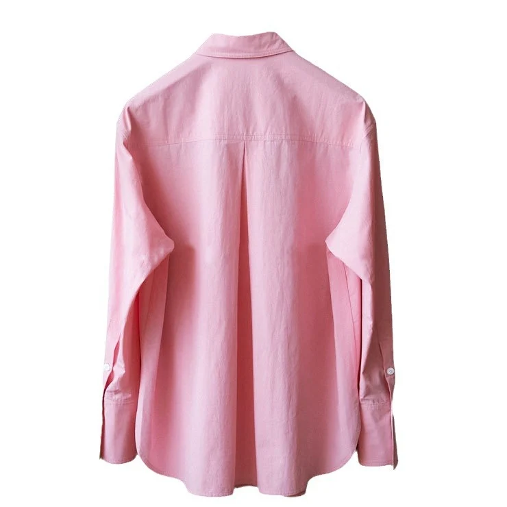 Damen Modische Bluse mit feinen Streifen Nord Taschen