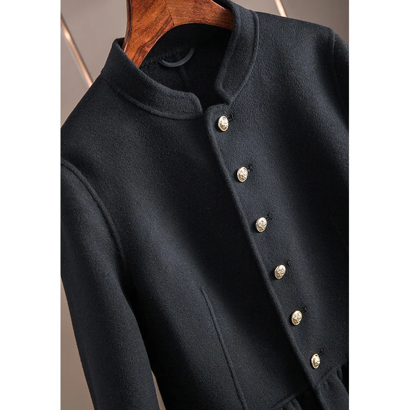 Damen Modische Blazerjacke mit peplum Schnitt Nord Taschen