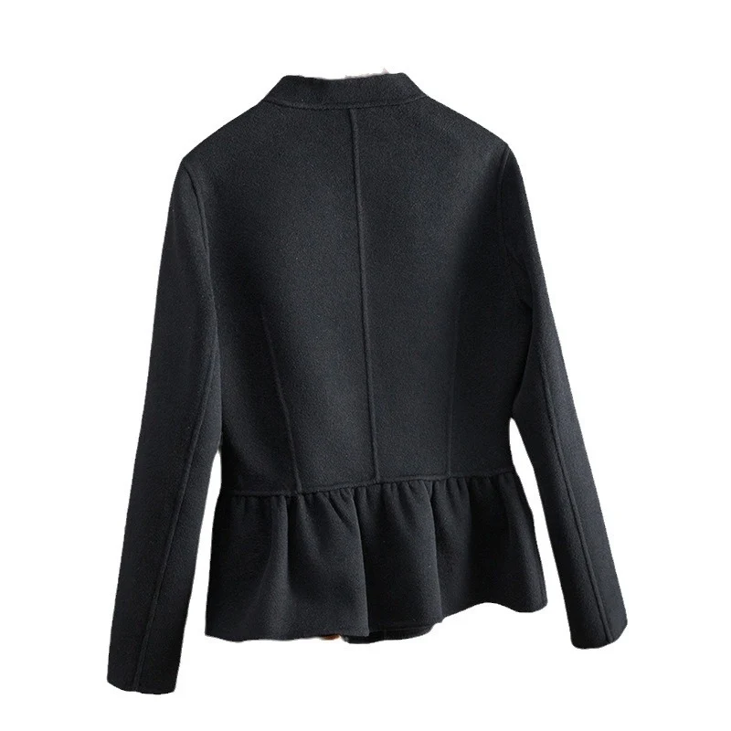 Damen Modische Blazerjacke mit peplum Schnitt Nord Taschen