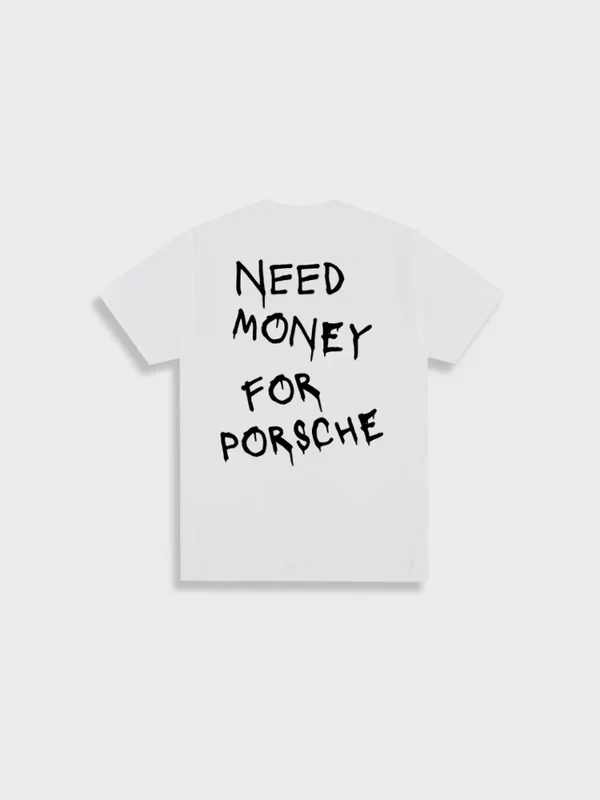 Geld für ein Porsche-T-Shirt