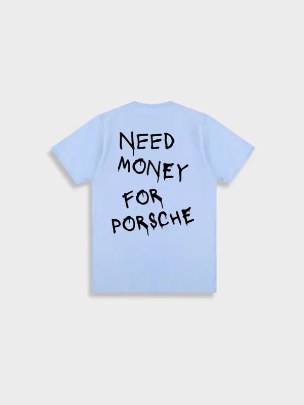 Geld für ein Porsche-T-Shirt