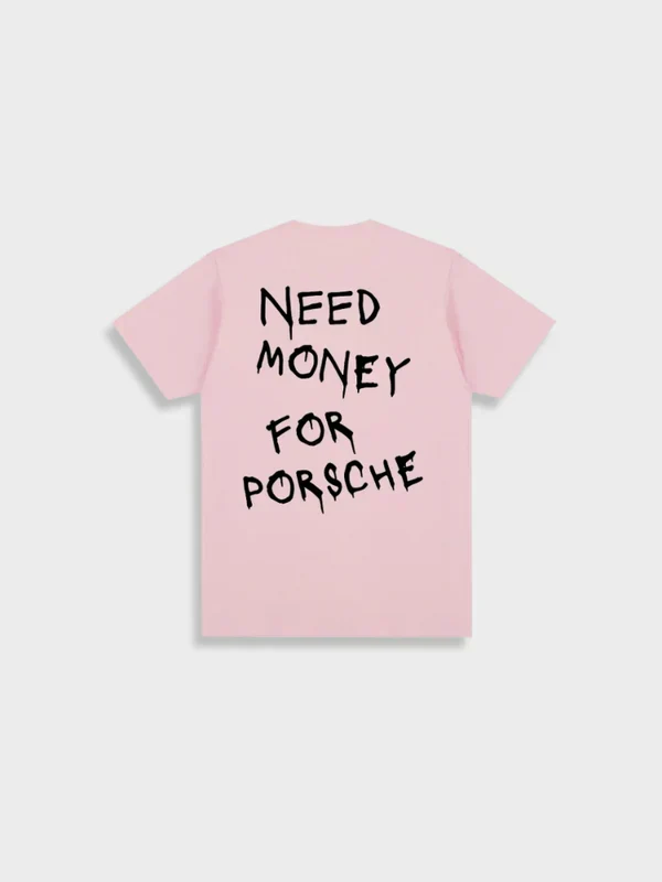 Geld für ein Porsche-T-Shirt