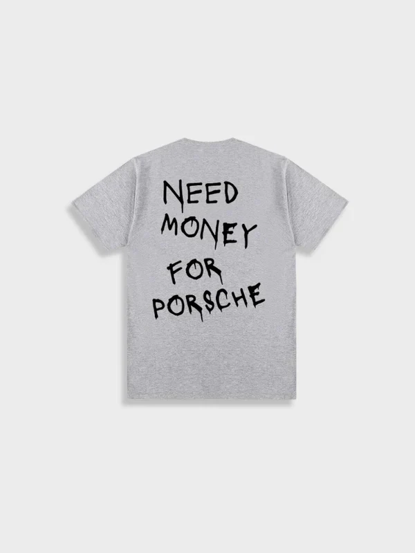 Geld für ein Porsche-T-Shirt