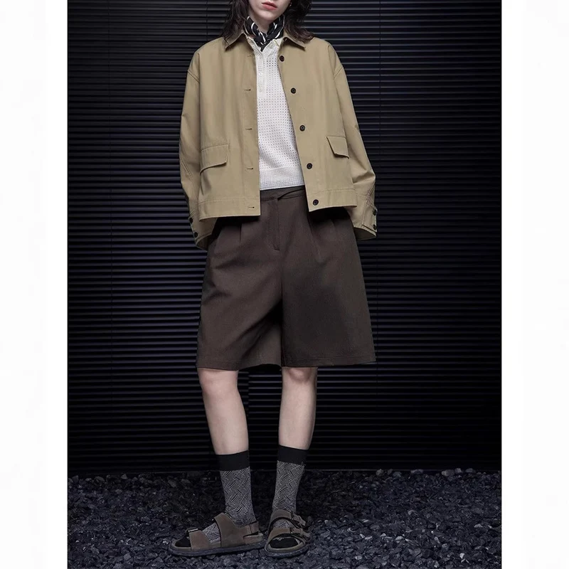 Damen Modische Übergangsjacke mit bequemen Schnitt Nord Taschen