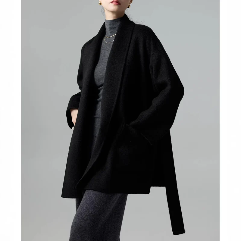 Damen Modischer Oversized-Blazer mit praktischen Taschen Nord Taschen