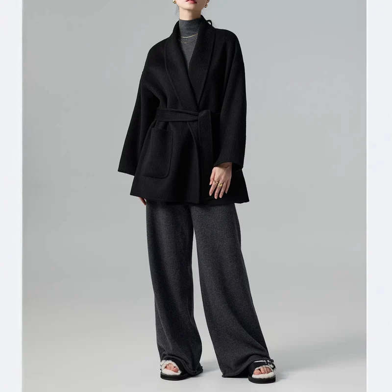 Damen Modischer Oversized-Blazer mit praktischen Taschen Nord Taschen