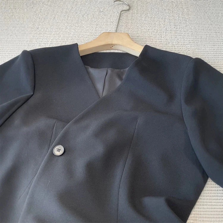 Damen Modischer Oversized-Blazer Nord Taschen