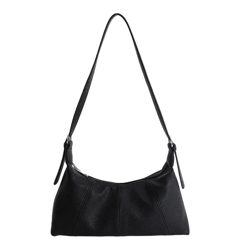 Damen elegante Schultertasche aus geschmeidigem Kunstleder mit dezentem Design Nord Taschen