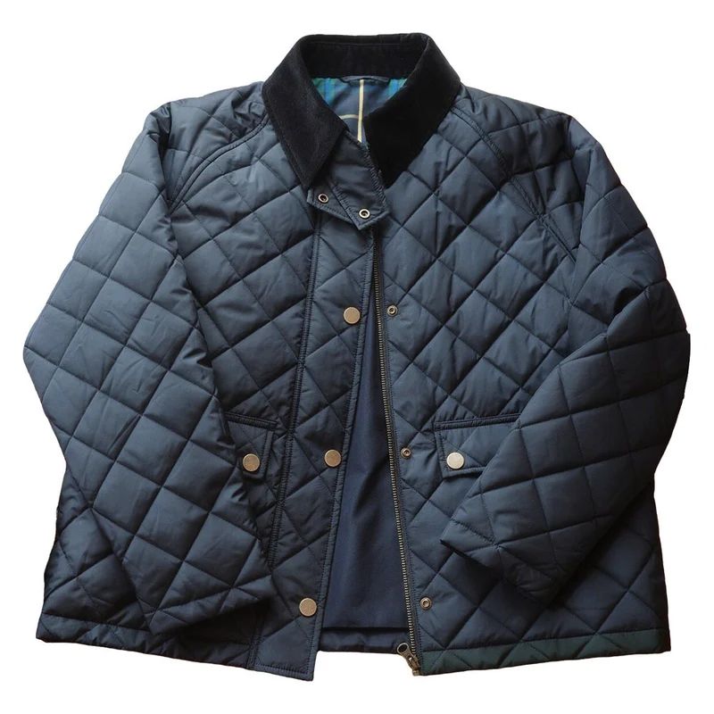 Damen Modische Steppjacke mit Kragen Nord Taschen