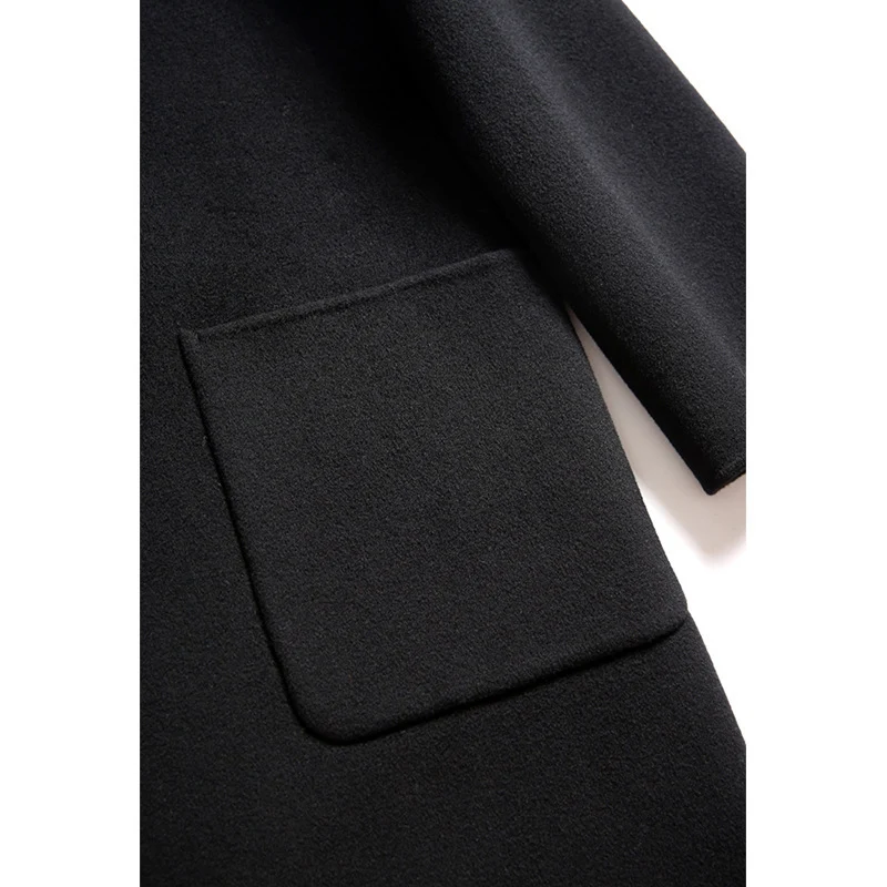 Damen Modischer Cape-Mantel Nord Taschen