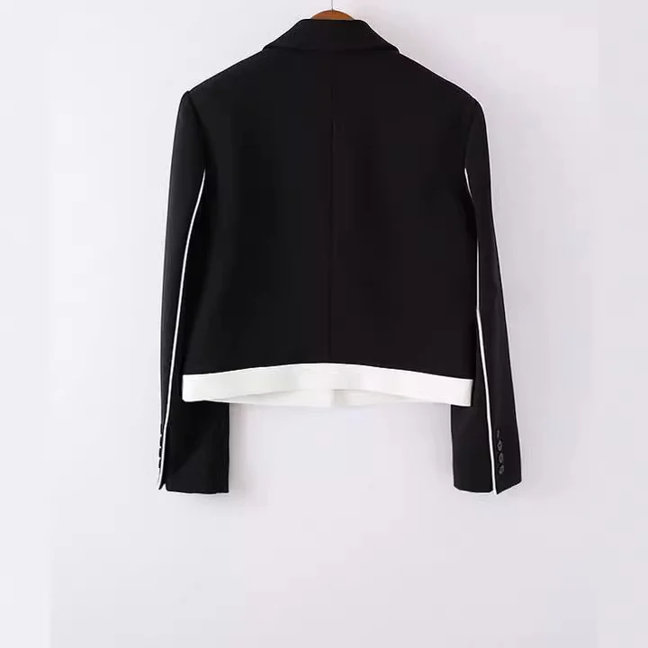 Damen Modischer Blazer mit strukturierter Oberfläche Nord Taschen