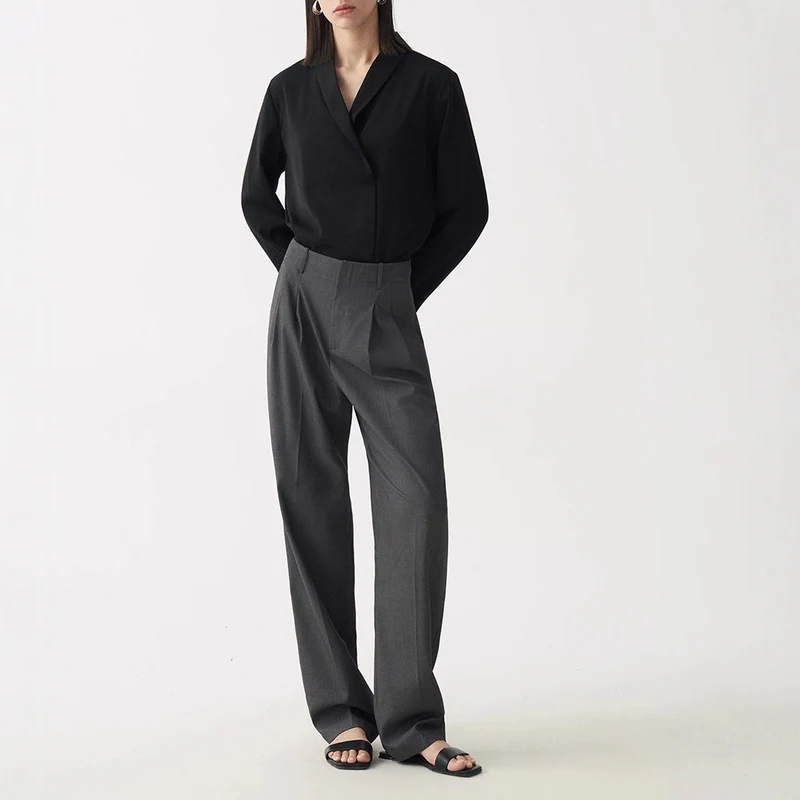 Damen Modischer Blazer mit modernem Schnitt Nord Taschen
