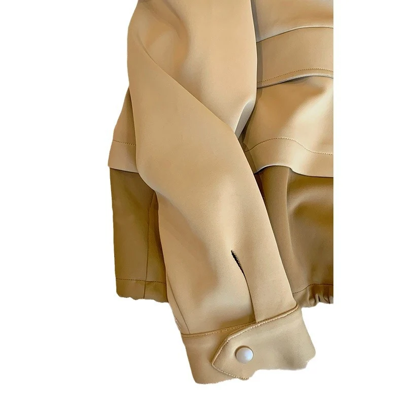 Damen Moderne Übergangsjacke mit hohem Kragen Nord Taschen