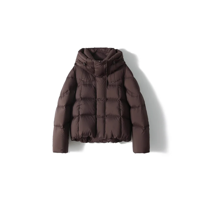 Damen modische Steppjacke mit hohem Kragen Nord Taschen