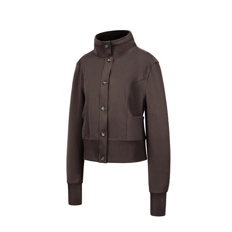 Damen Modische Steppjacke mit hohem Kragen Nord Taschen