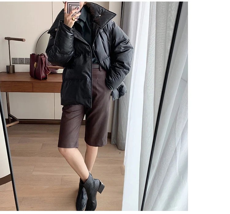 Damen Modische Steppjacke mit hohem Kragen Nord Taschen 1789269028