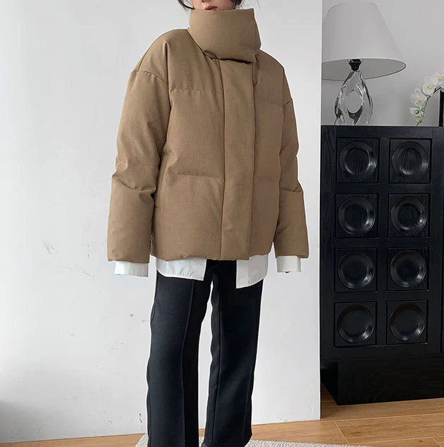 Damen Modische Steppjacke mit hohem Kragen Nord Taschen 1789268422