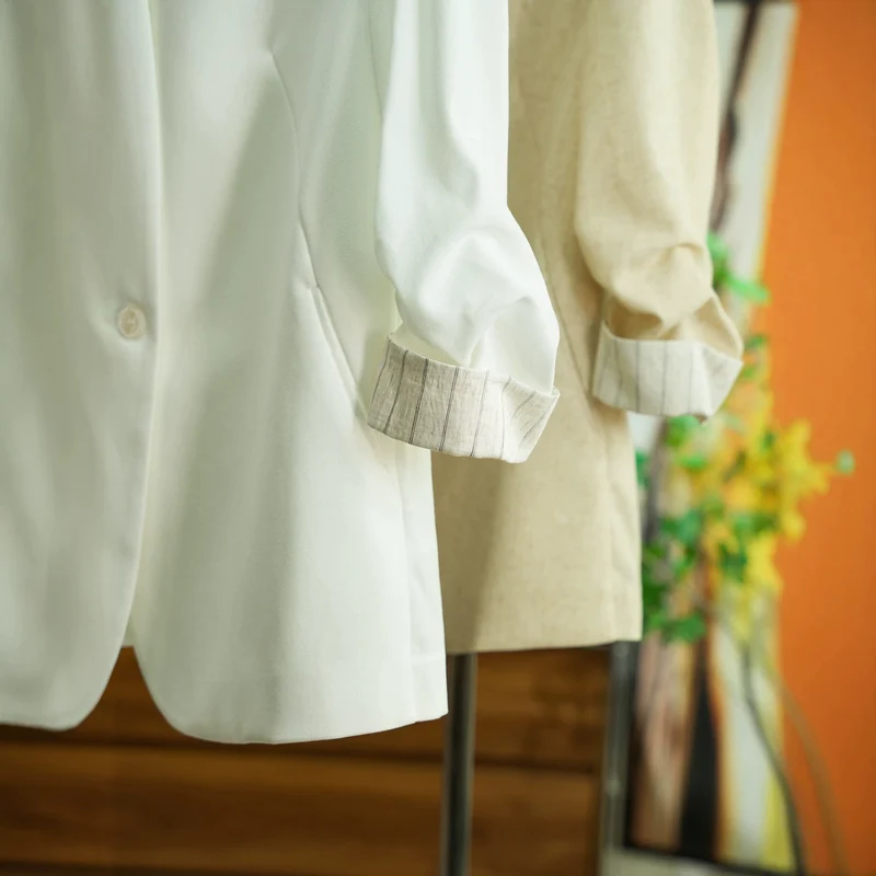 Damen Modischer Blazer mit leicht strukturierter Oberfläche Nord Taschen