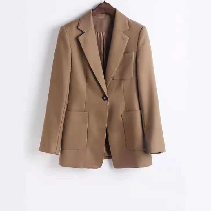 Damen Modischer Blazer mit großen Taschen Nord Taschen