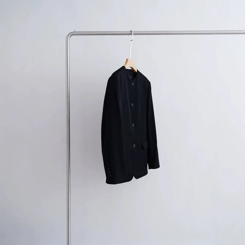 Damen Modischer Blazer mit einfachem Kragen Nord Taschen
