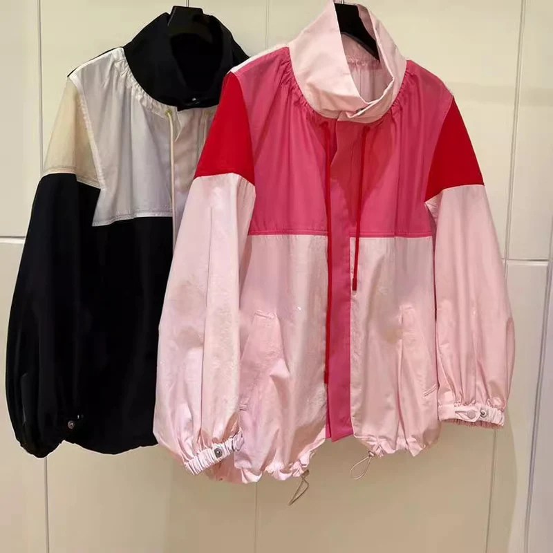 Damen Modische Windjacke Nord Taschen