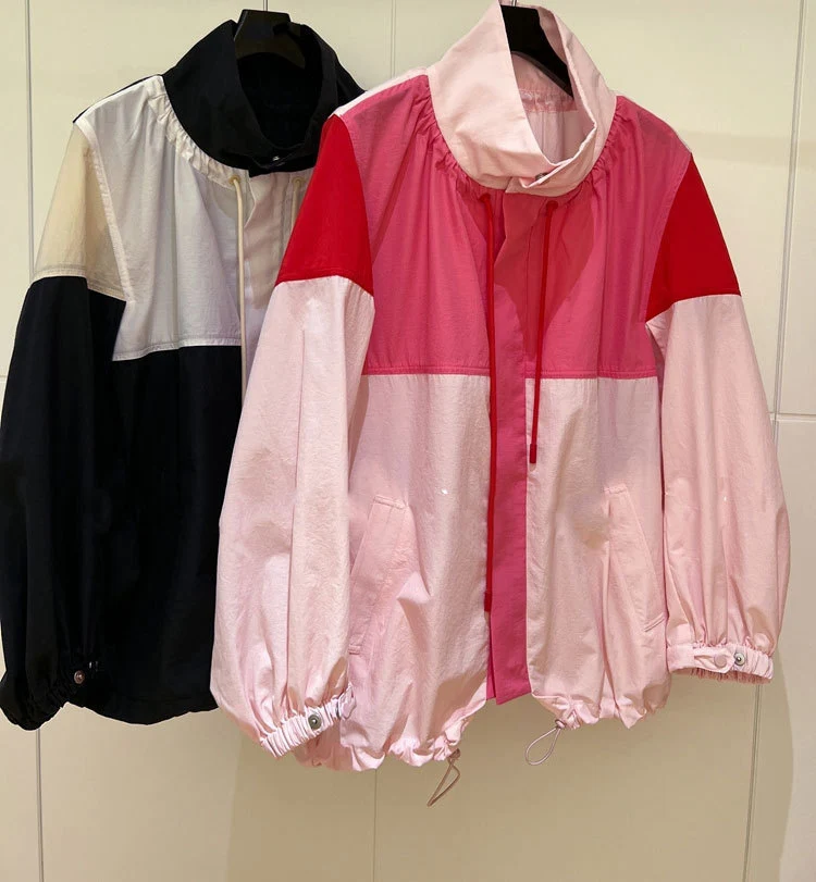 Damen Modische Windjacke Nord Taschen