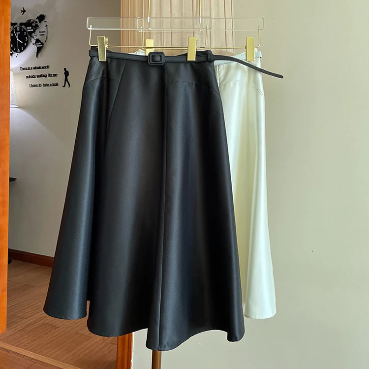 Damen Midirock mit elegantem Bund Nord Taschen