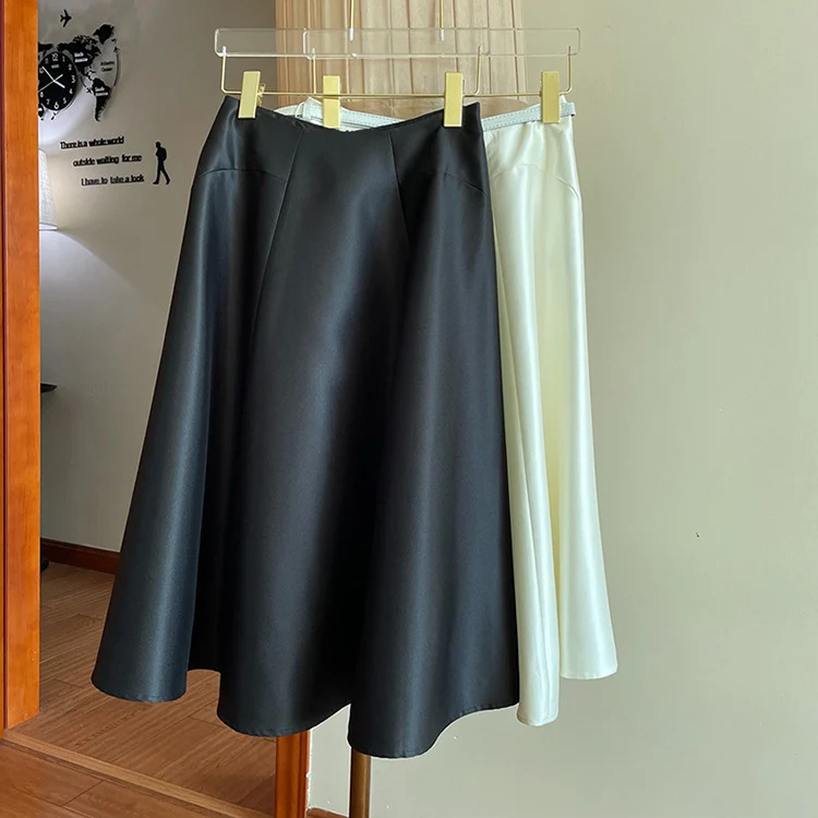 Damen Midirock mit elegantem Bund Nord Taschen