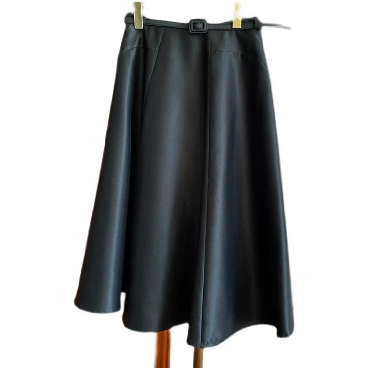 Damen Midirock mit elegantem Bund Nord Taschen