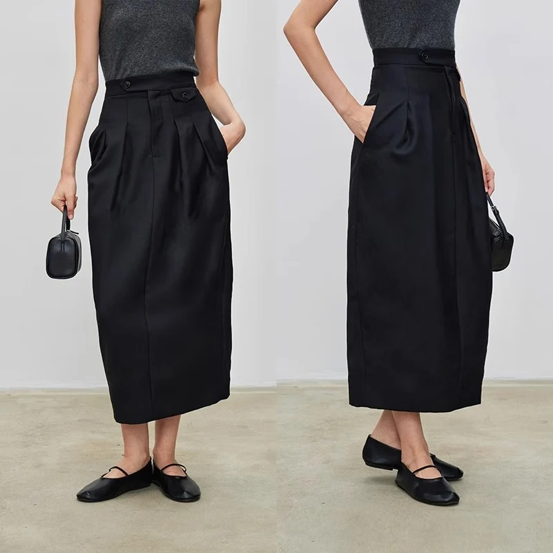 Damen Maxikleid Nord Taschen