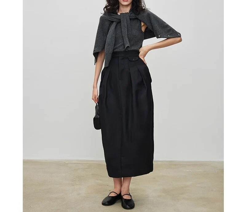 Damen Maxikleid Nord Taschen