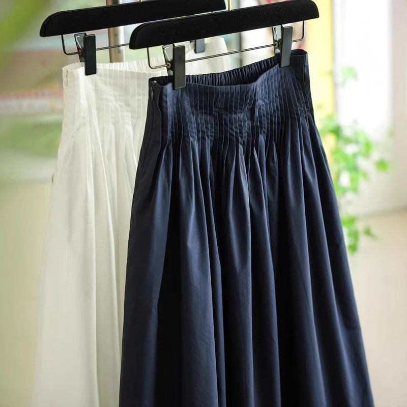 Damen Maxi Rock Nord Taschen