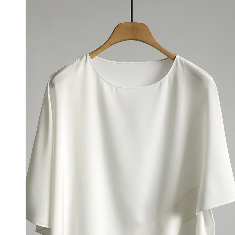 Damen Modische Wickelbluse Nord Taschen