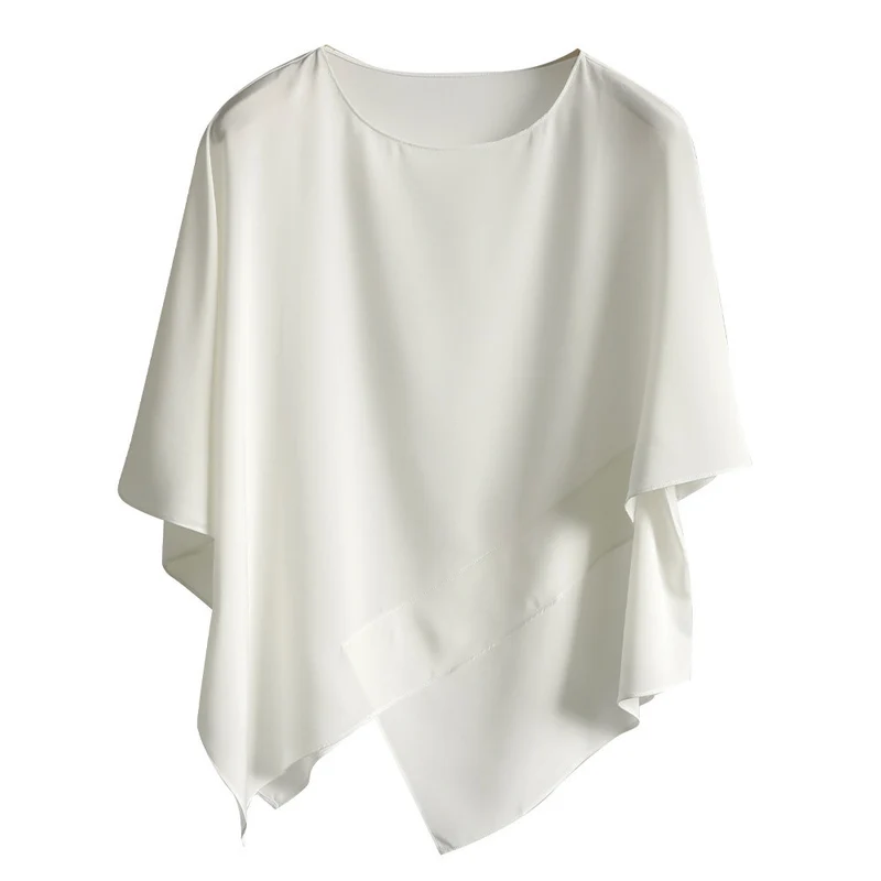Damen Modische Wickelbluse Nord Taschen