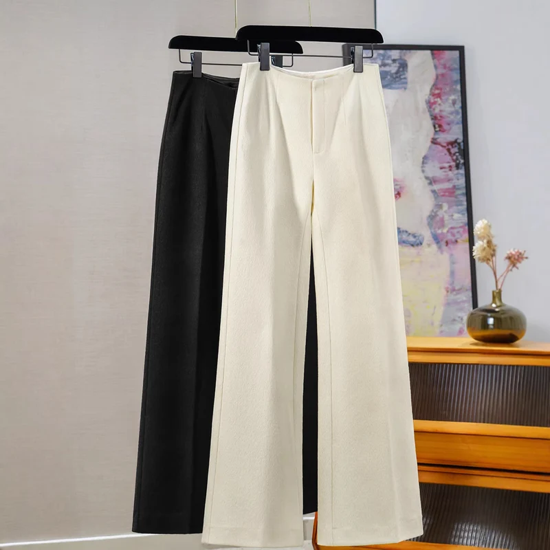 Damen Modische weite Schnitt Hose Nord Taschen