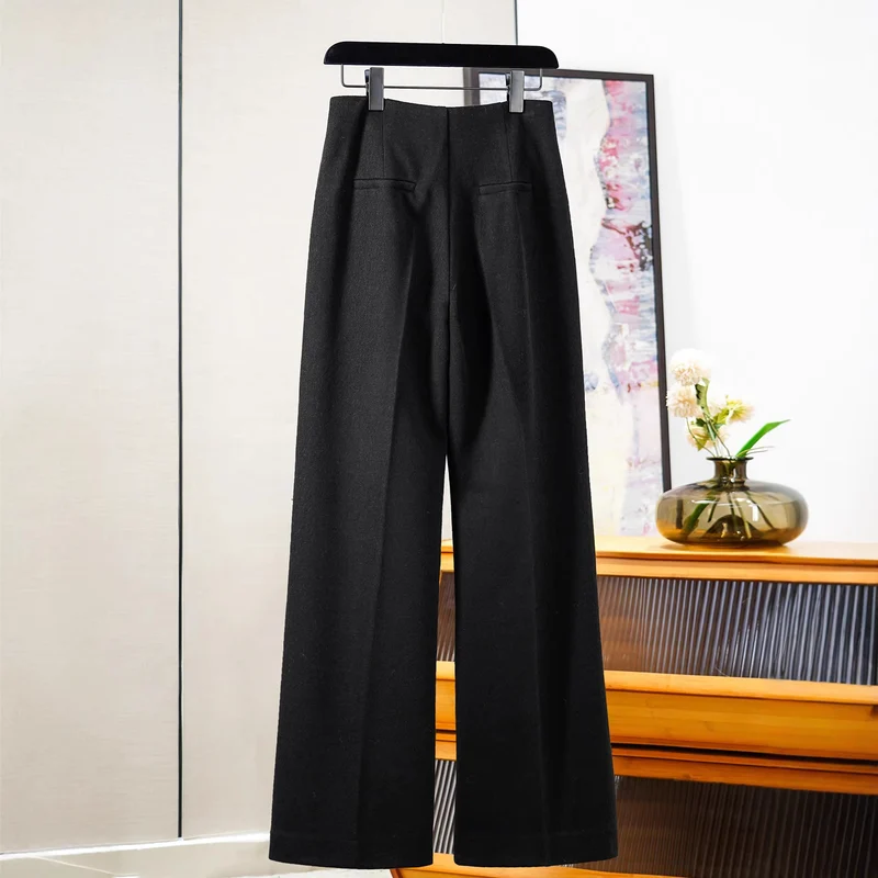 Damen Modische weite Schnitt Hose Nord Taschen