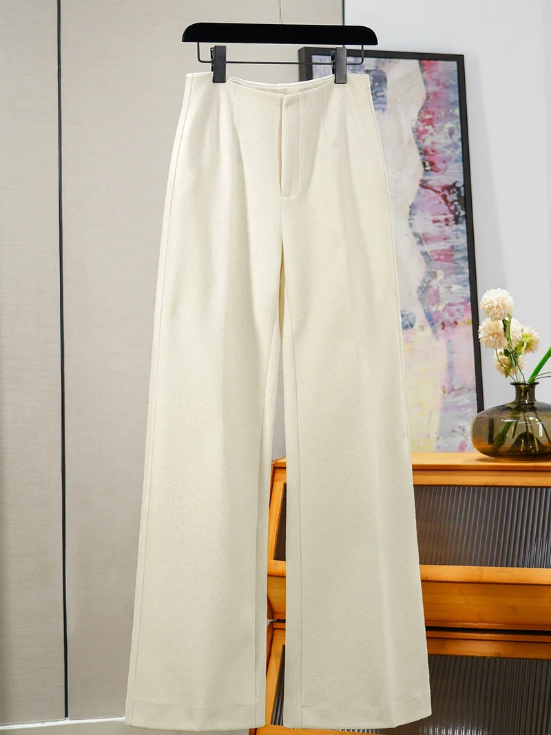 Damen Modische weite Schnitt Hose Nord Taschen