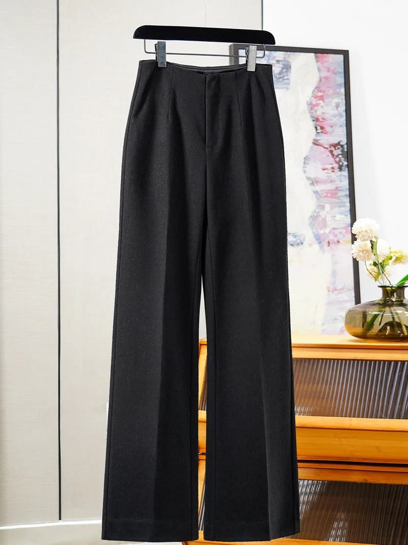 Damen Modische weite Schnitt Hose Nord Taschen