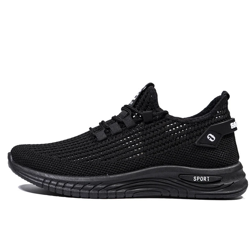 Herren Atmungsaktive Mesh-Laufschuhe mit flexiblem Design
