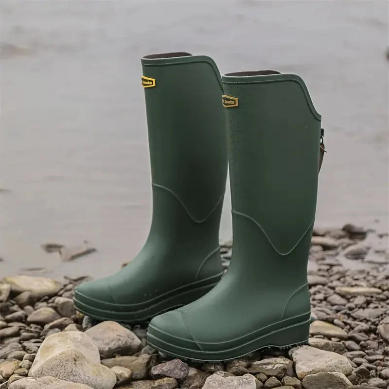 Hohe Damen Regenstiefel
