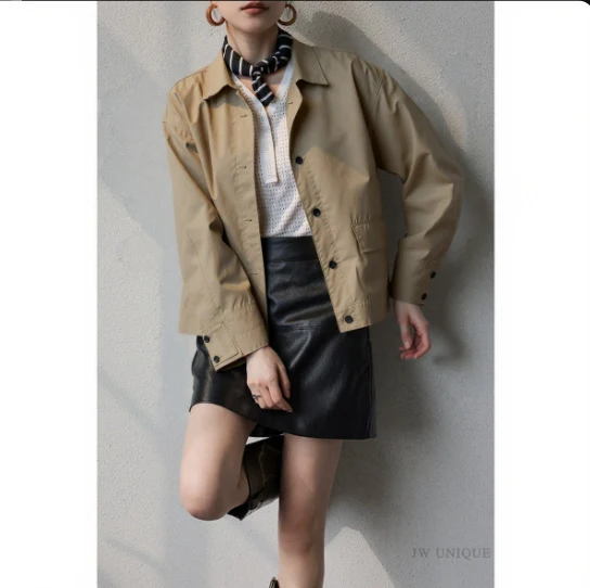 Damen Modische Utility-Jacke mit vielseitigem Design Nord Taschen