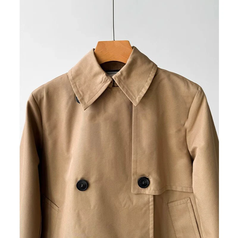 Damen Modische und modifizierbare Trenchjacke Nord Taschen
