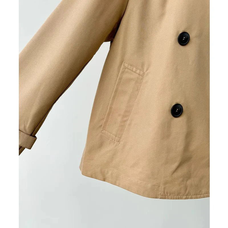 Damen Modische und modifizierbare Trenchjacke Nord Taschen