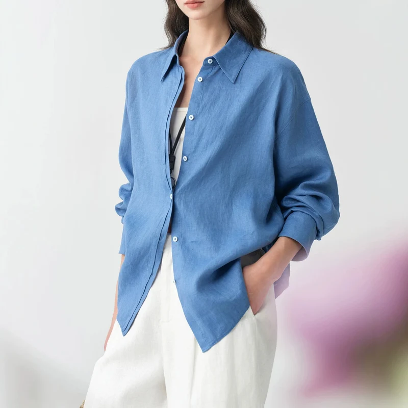Damen Leichte und luftige Bluse Nord Taschen