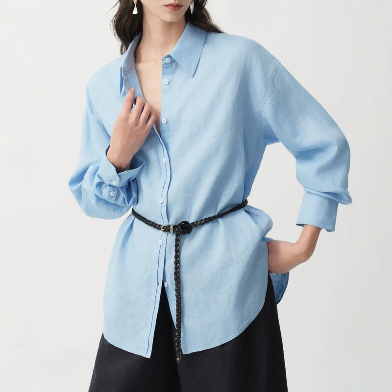 Damen Leichte und luftige Bluse Nord Taschen