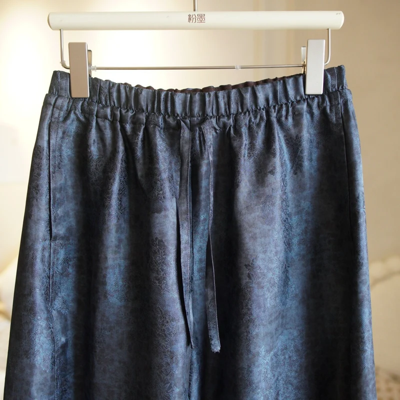 Damen Leichte und bequeme Palazzo-Hose Nord Taschen